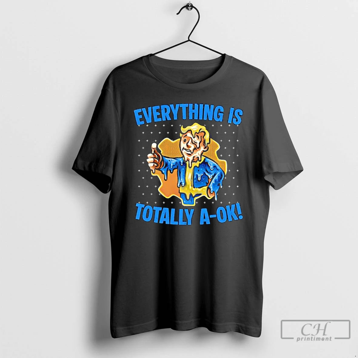 Premium Everything Is Totally Ok T-Shirts, Hoodie, Sweatshirt | AU01DripNestTees.com