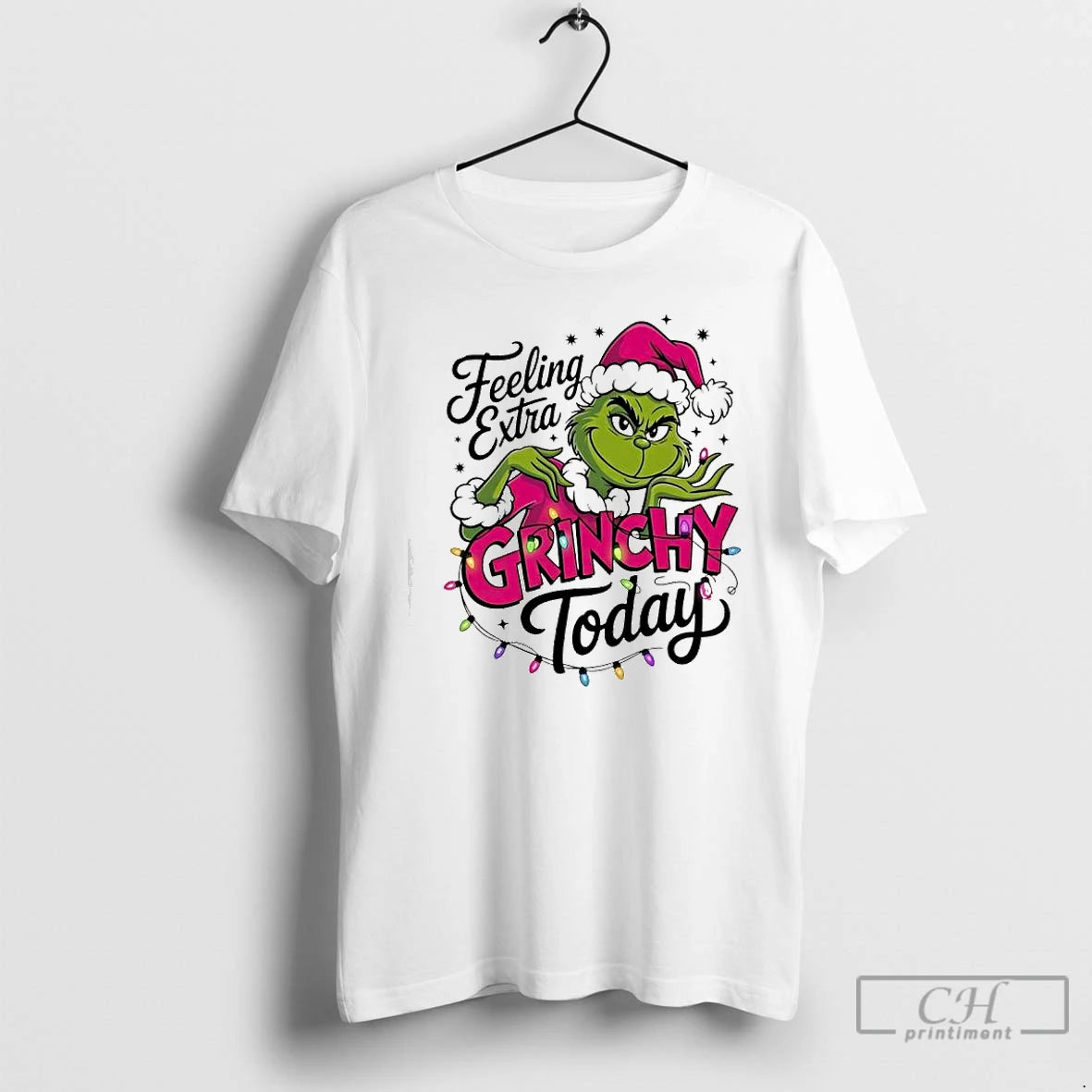Premium Feeling Extra Grinchy Today Christmas T-Shirts, Hoodie, Sweatshirt | AU01DripNestTees.com