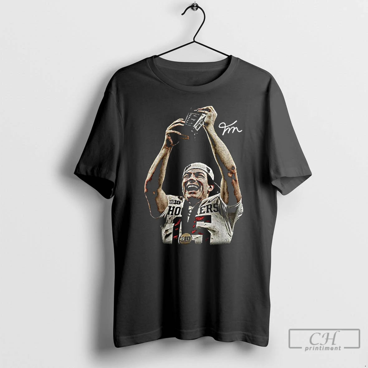 Premium Fernando Mendoza Mvp Vintage Heisman Graphic Signature T-Shirts, Hoodie, Sweatshirt | AU01DripNestTees.com
