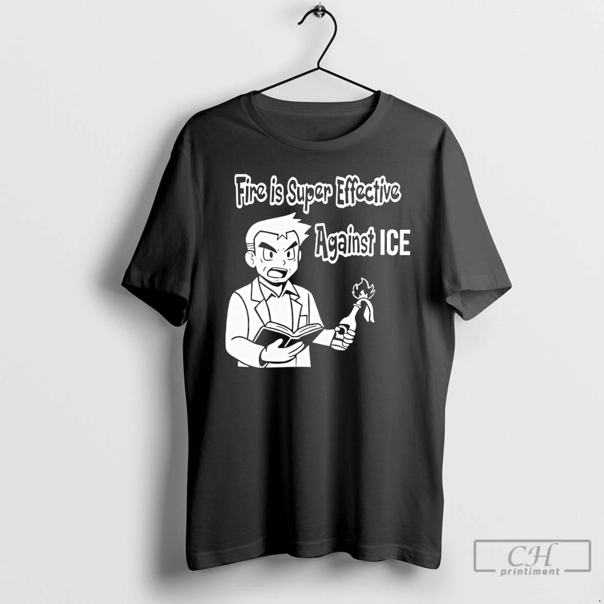Premium Fire Is Super Effective Against Ice T-Shirts, Hoodie, Sweatshirt | AU01DripNestTees.com