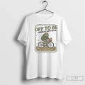 Premium Frog Bicycle Off To Be Radical Left Scum T-Shirts, Hoodie, Sweatshirt | AU01DripNestTees.com