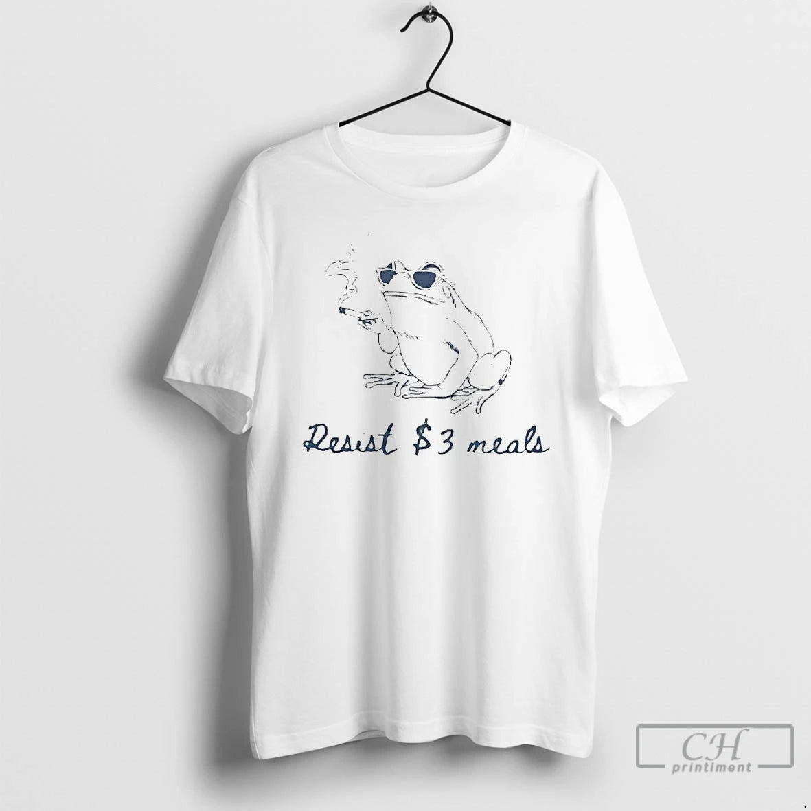 Premium Frog Smoking Resist 3 Dollar Meals T-Shirts, Hoodie, Sweatshirt | AU01DripNestTees.com