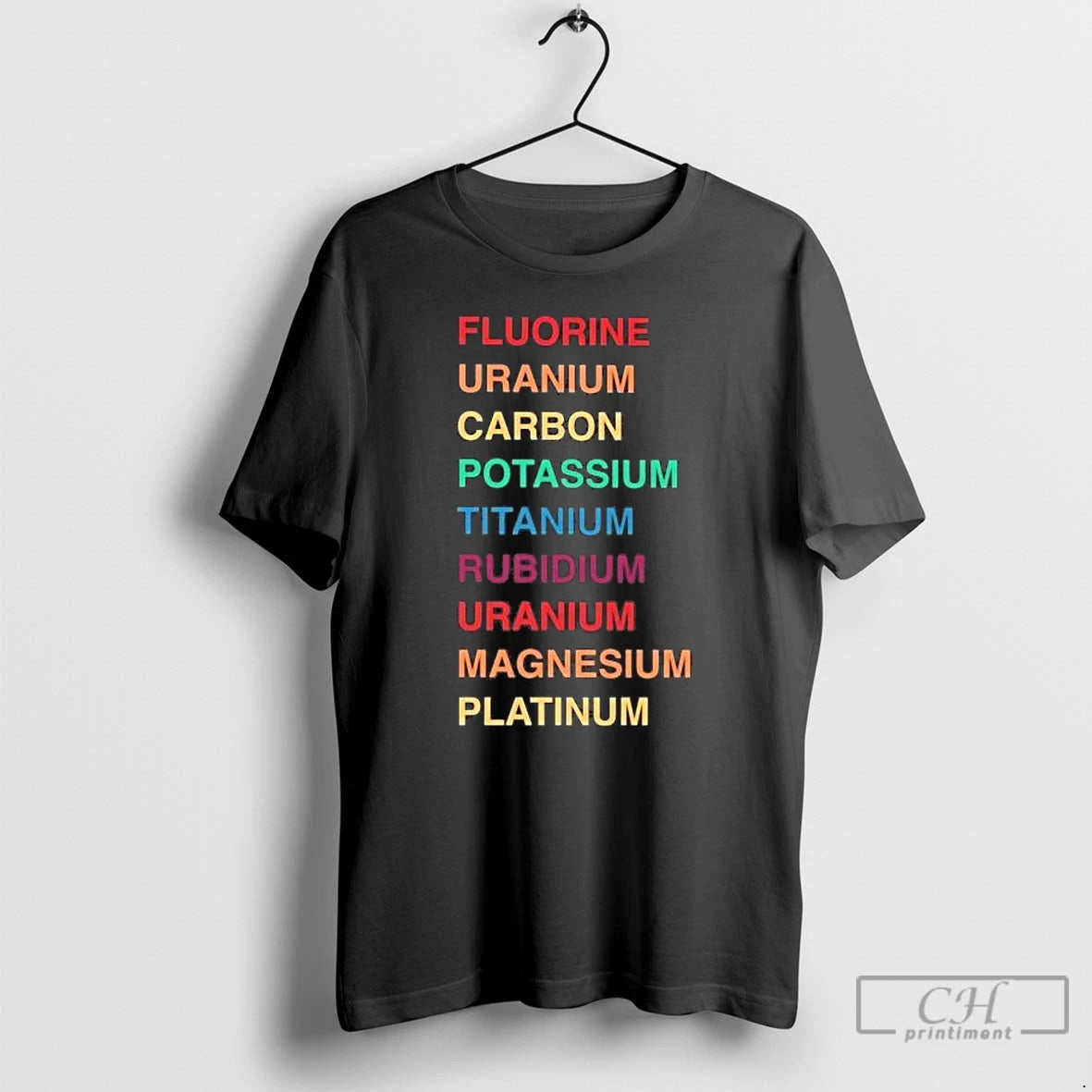 Premium Fuck Trump Fluorine Uranium Carbon Potassium Titanium Rubidium T-Shirts, Hoodie, Sweatshirt | AU01DripNestTees.com