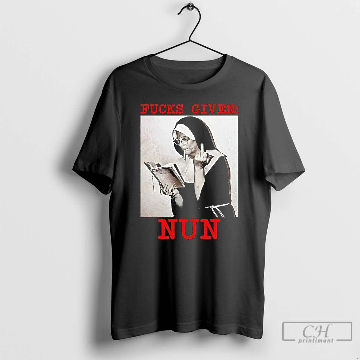Premium Fucks Given Nun T-Shirts, Hoodie, Sweatshirt | AU01DripNestTees.com