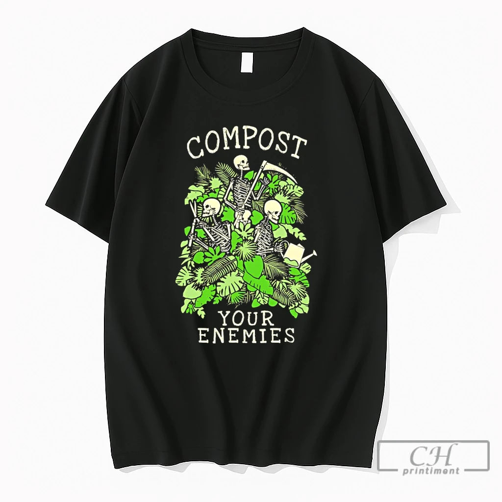 Premium Gardening Skeleton Plant Compost Your Enemies