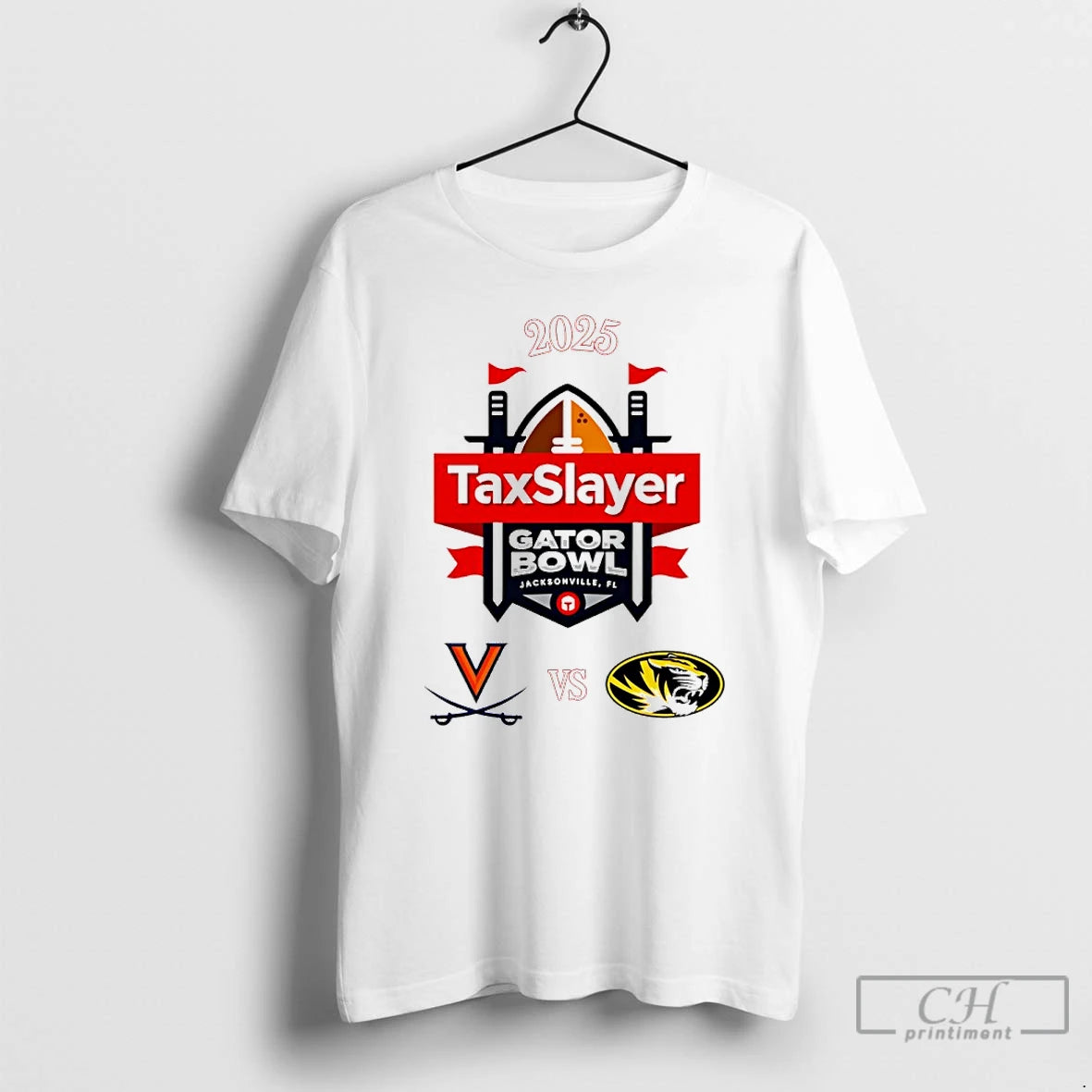 Premium Gator Bowl 2025 Virginia Vs Missouri T-Shirts, Hoodie, Sweatshirt | AU01DripNestTees.com