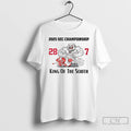 Premium Georgia Bulldogs 2025 Sec Championship King Of The South T-Shirts, Hoodie, Sweatshirt | AU01DripNestTees.com