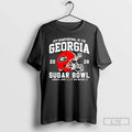 Premium Georgia Bulldogs 2026 Cfp Quarterfinal Sugar Bowl Helmet T-Shirts, Hoodie, Sweatshirt | AU01DripNestTees.com