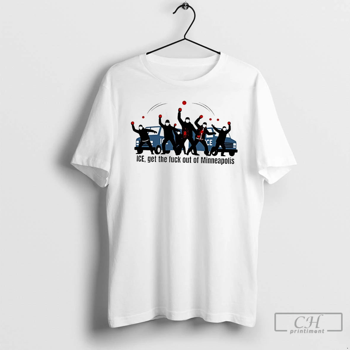 Premium Get The Fuck Out Of Minneapolis Anti Trump T-Shirts, Hoodie, Sweatshirt | AU01DripNestTees.com
