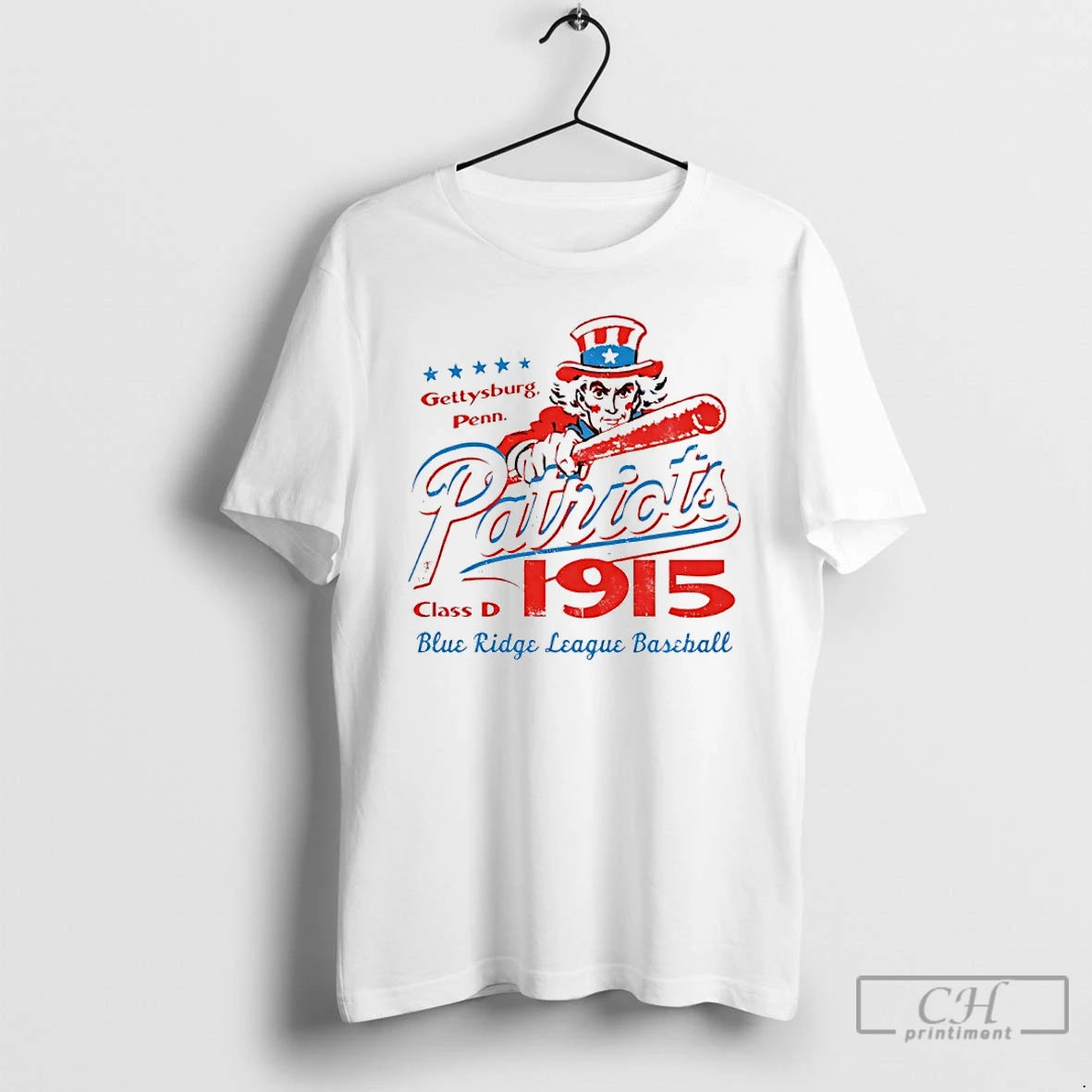 Premium Gettysburg Patriots Pennsylvania Vintage Defunct Baseball Teams T-Shirts, Hoodie, Sweatshirt | AU01DripNestTees.com