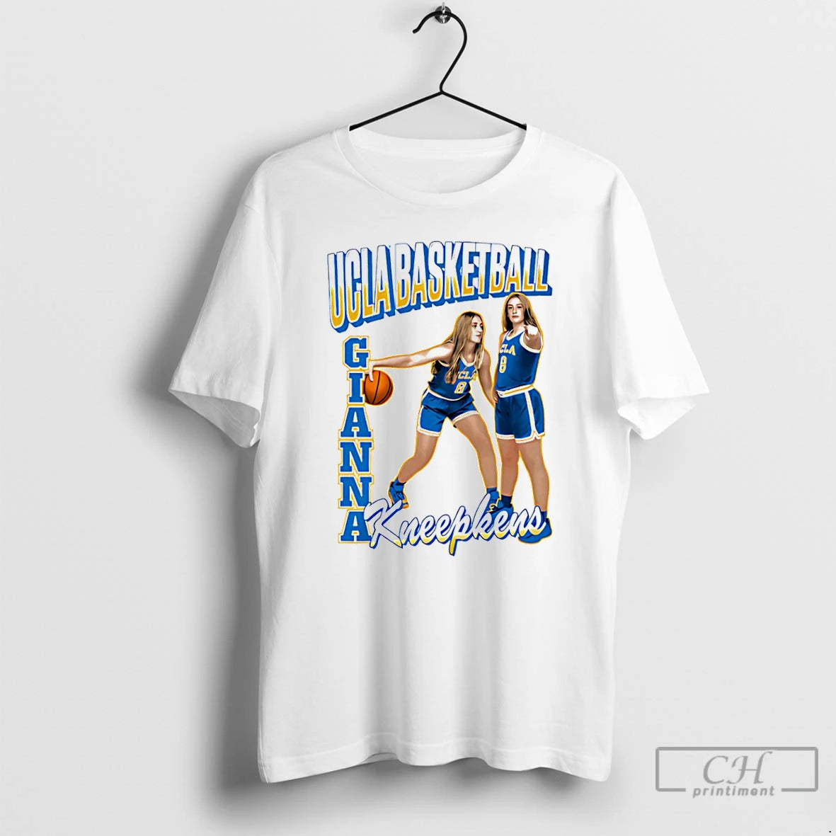 Premium Gianna Kneepkens Ucla Bruins Illustrated T-Shirts, Hoodie, Sweatshirt | AU01DripNestTees.com