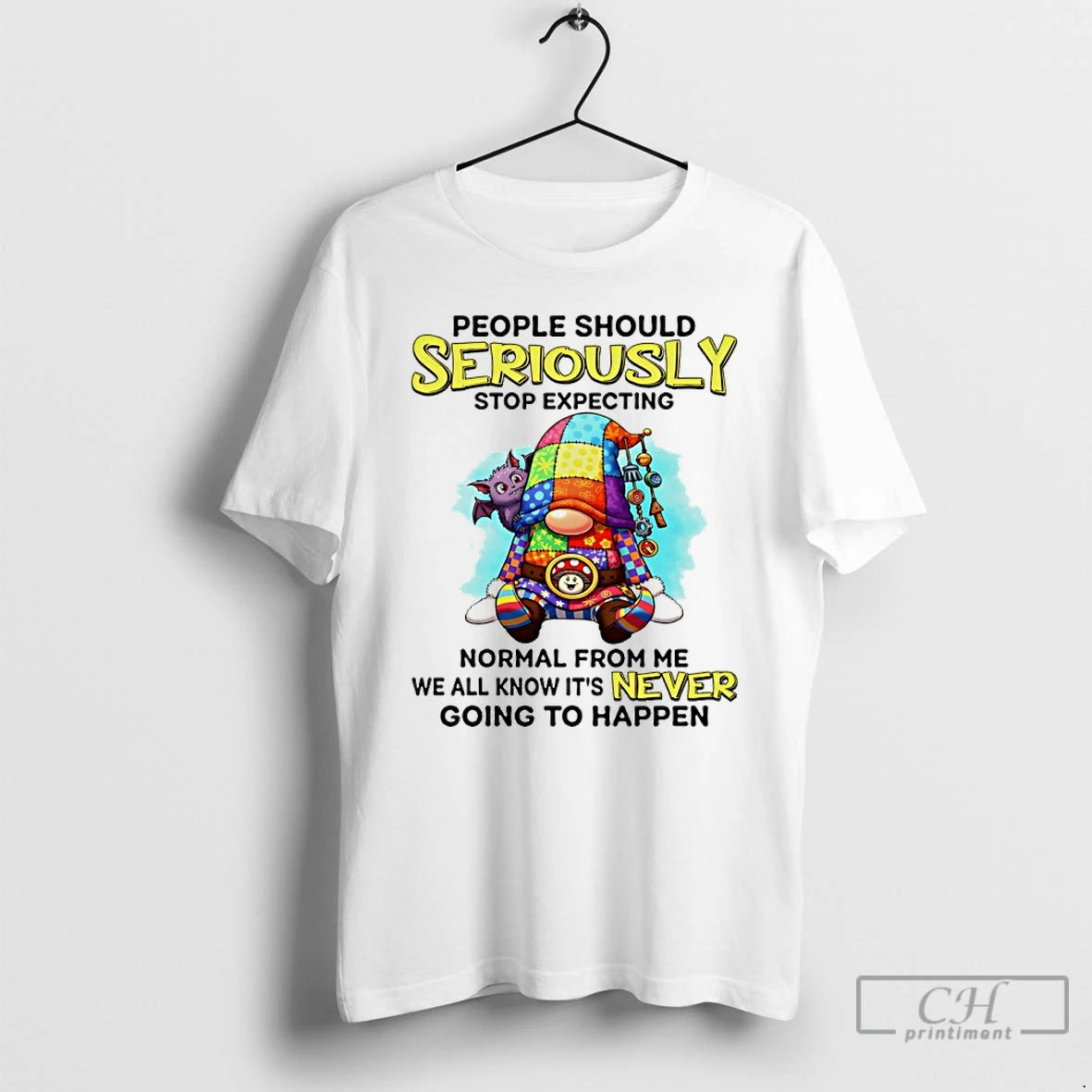Premium Gnome People Should Seriously Stop Expecting Normal From Me T-Shirts, Hoodie, Sweatshirt | AU01DripNestTees.com