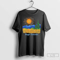 Premium Gogh Outside Wheatfield And Sun Vincent Van Gogh T-Shirts, Hoodie, Sweatshirt | AU01DripNestTees.com