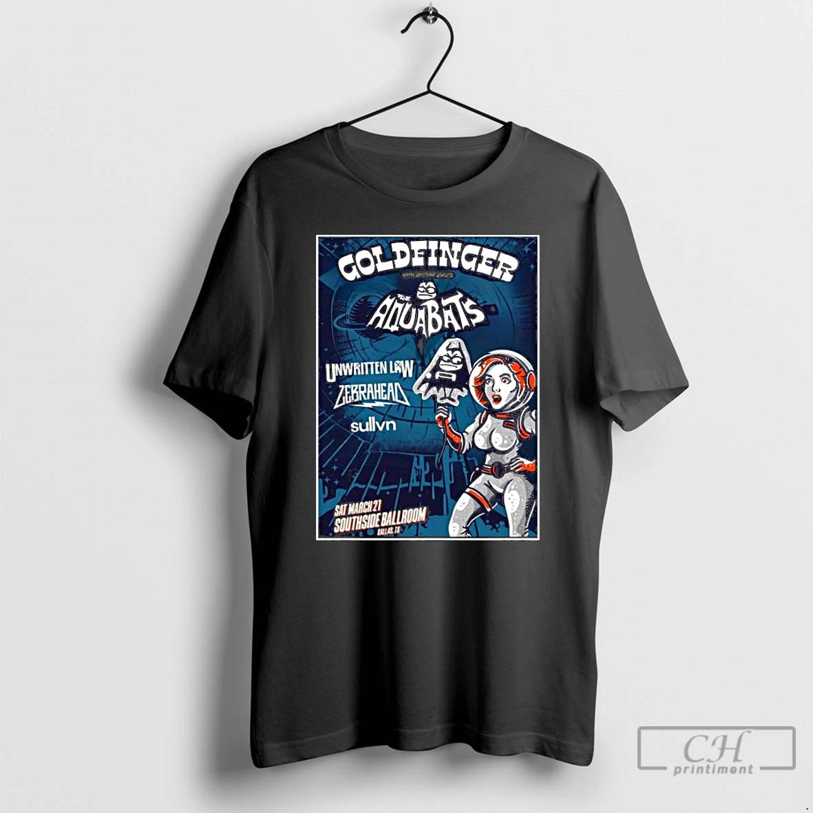 Premium Goldfinger Dallas Tx March 21 2026 Concert T-Shirts, Hoodie, Sweatshirt | AU01DripNestTees.com
