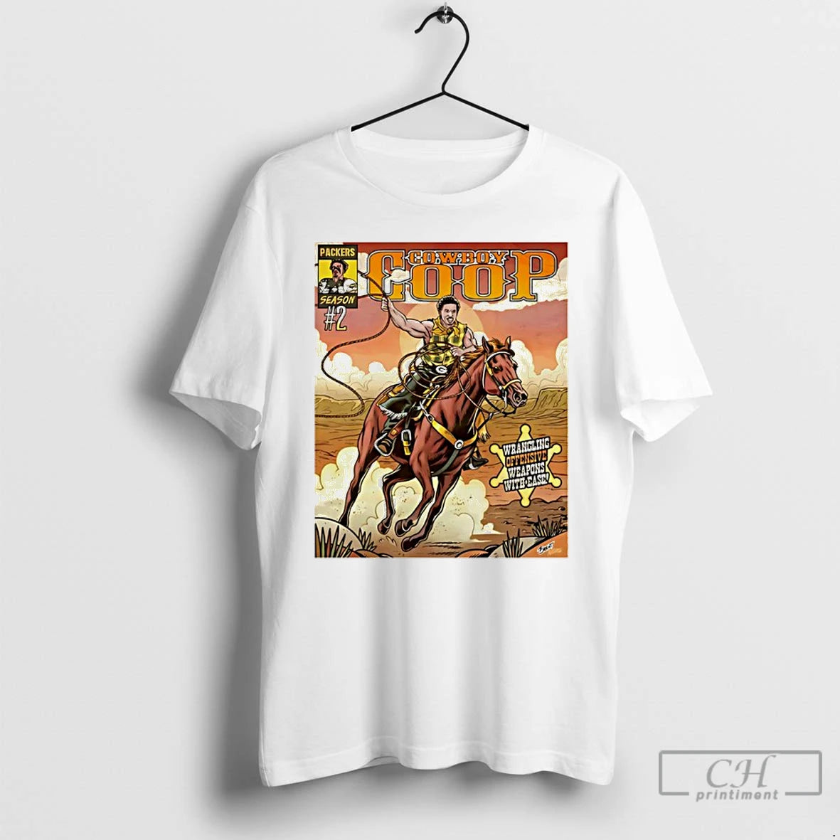 Premium Green Bay Packers Cowboy Coop T-Shirts, Hoodie, Sweatshirt | AU01DripNestTees.com