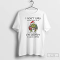 Premium Grinch Christmas I Dont Care What Day It Is Its Early Im Grumpy T-Shirts, Hoodie, Sweatshirt | AU01DripNestTees.com
