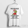 Premium Grinch Dont Piss Me Off Im A Grumpy Old Woman T-Shirts, Hoodie, Sweatshirt | AU01DripNestTees.com