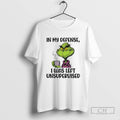 Premium Grinch In My Defense I Was Left Unsupervised Shirt Sweater Hoodie, Sweatshirt | AU01DripNestTees.com