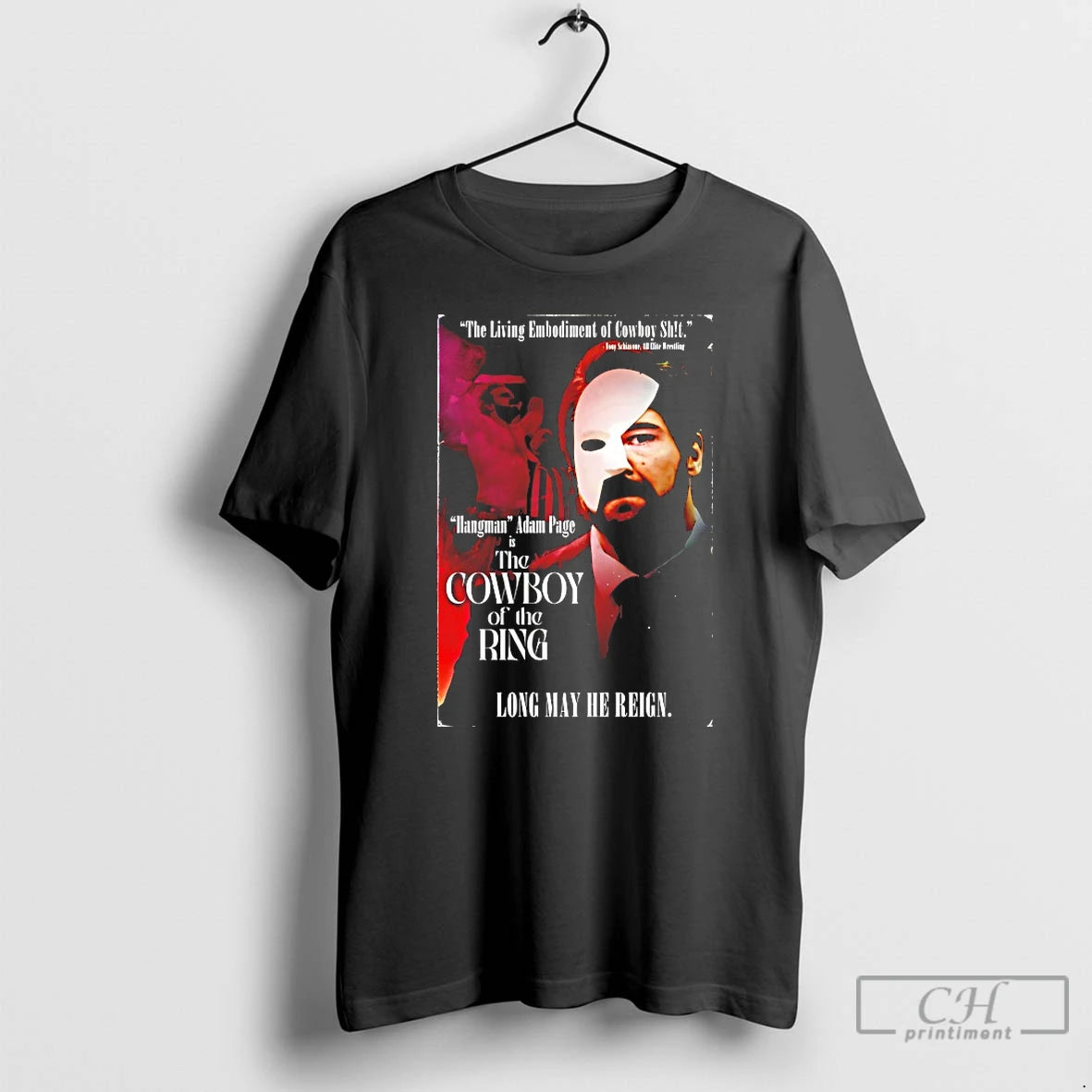 Premium Hangman Adam Page Is The Cowboy Of The Ring T-Shirts, Hoodie, Sweatshirt | AU01DripNestTees.com