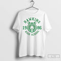 Premium Hawkins High School 1986 Tiger Retro Logo T-Shirts, Hoodie, Sweatshirt | AU01DripNestTees.com