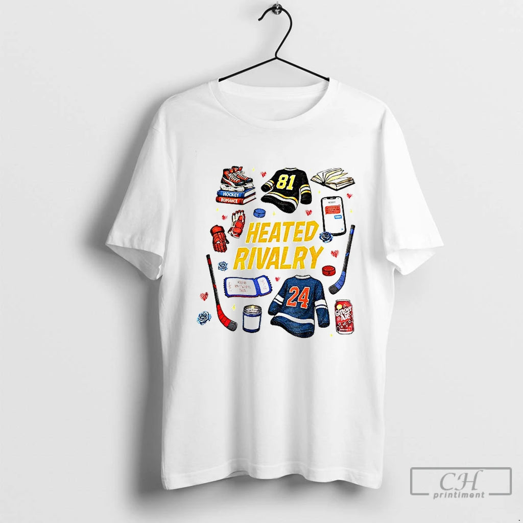 Premium Hockey Heated Rivalry Hollander Rozanov Lgbt Love T-Shirts, Hoodie, Sweatshirt | AU01DripNestTees.com