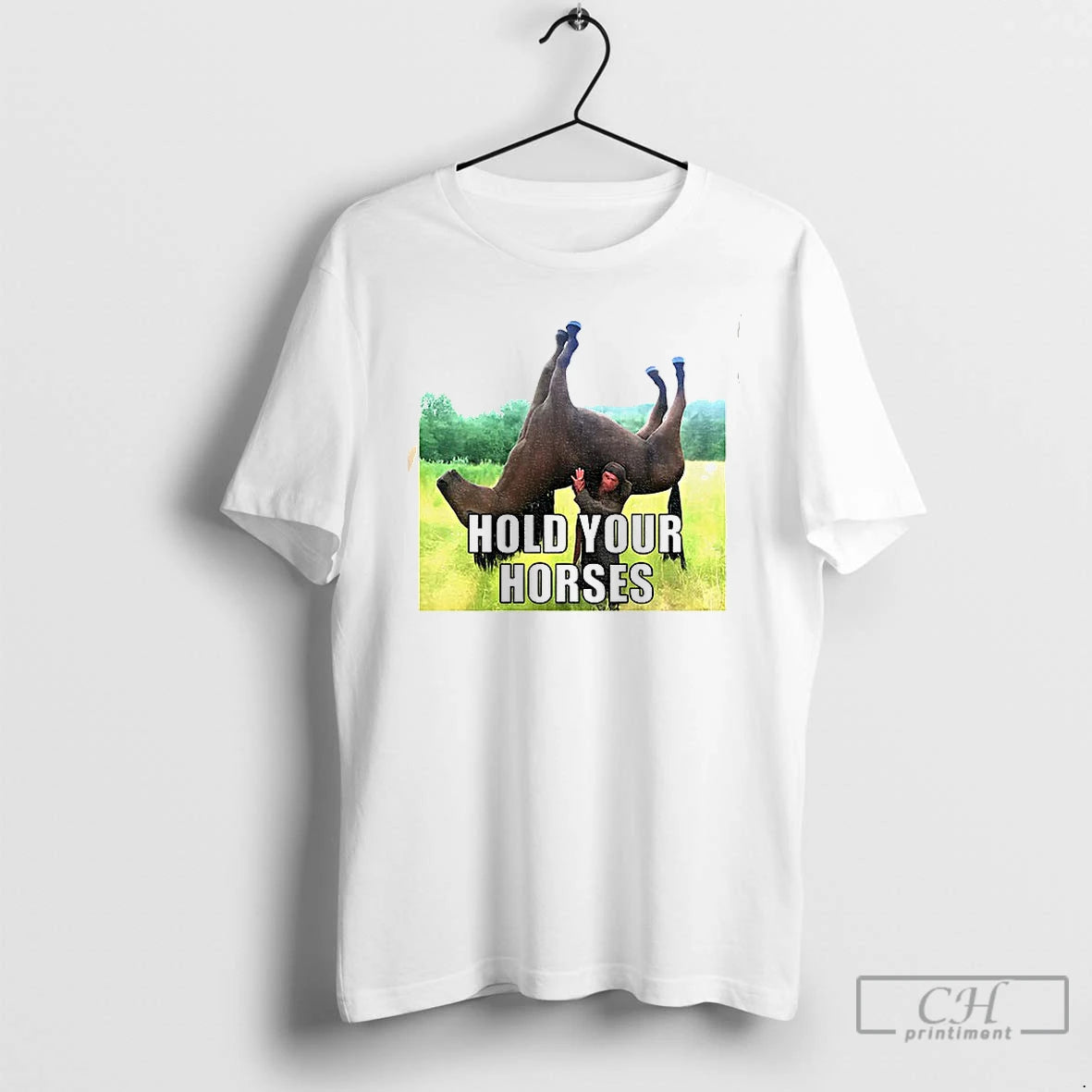 Premium Hold Your Horses Funny T-Shirts, Hoodie, Sweatshirt | AU01DripNestTees.com