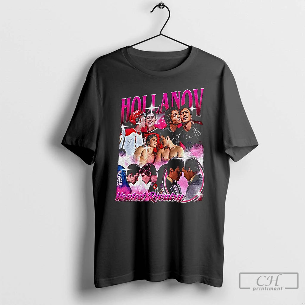 Premium Hollanov Heated Rivalry Hockey Vintage T-Shirts, Hoodie, Sweatshirt | AU01DripNestTees.com