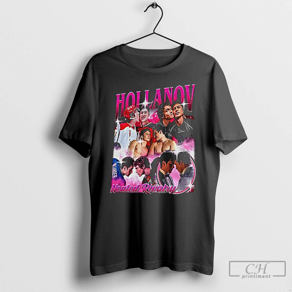 Premium Hollanov Heated Rivalry Hockey Vintage T-Shirts, Hoodie, Sweatshirt | AU01DripNestTees.com