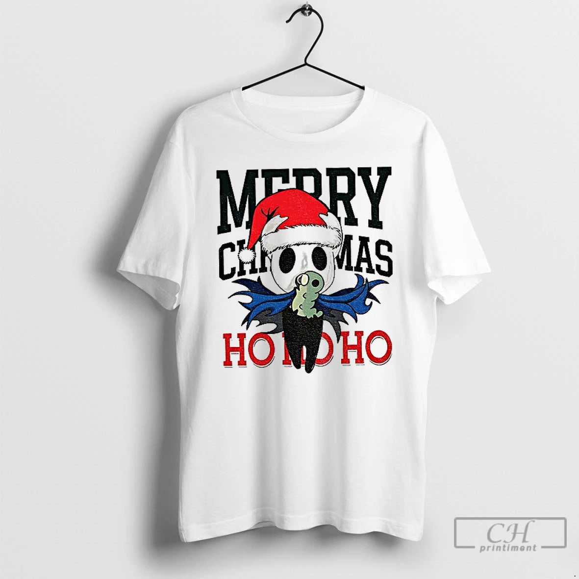 Premium Hollow Knight Ringer Merry Christmas Ho Ho Ho T-Shirts, Hoodie, Sweatshirt | AU01DripNestTees.com