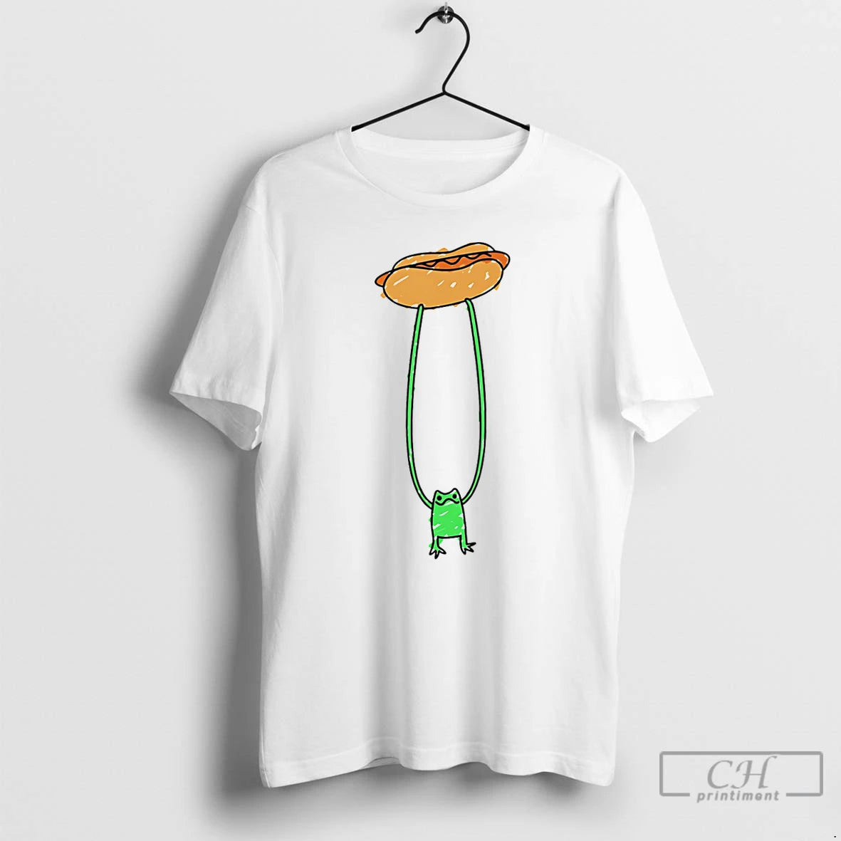 Premium Hot Dog Frog Funny T-Shirts, Hoodie, Sweatshirt | AU01DripNestTees.com
