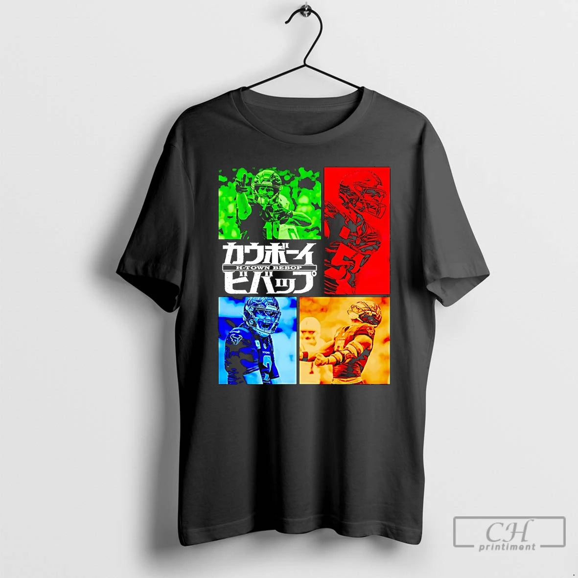 Premium Houston Texans H Town Bebop Space Cowboy T-Shirts, Hoodie, Sweatshirt | AU01DripNestTees.com