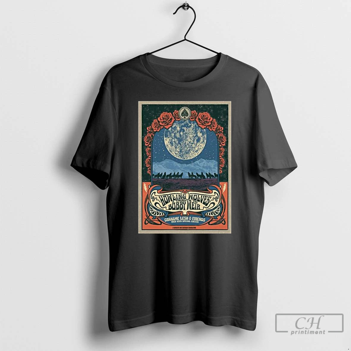 Premium Howling Wolves Bobby Weir Jan 17 2026 The Fillmore T-Shirts, Hoodie, Sweatshirt | AU01DripNestTees.com