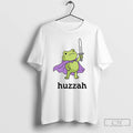 Premium Huzzah Frog T-Shirts, Hoodie, Sweatshirt | AU01DripNestTees.com