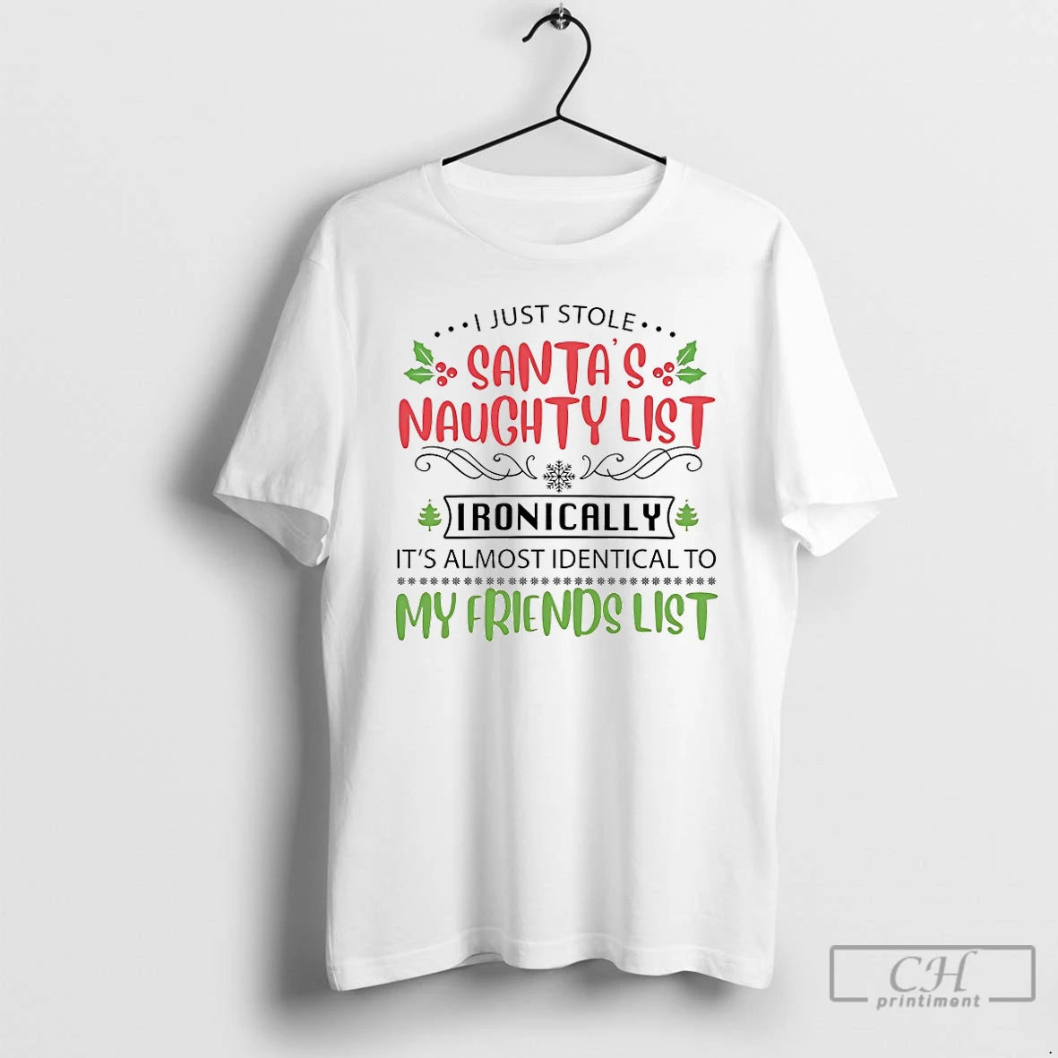 Premium I Just Stole Santas Naughty List Ironically Christmas T-Shirts, Hoodie, Sweatshirt | AU01DripNestTees.com