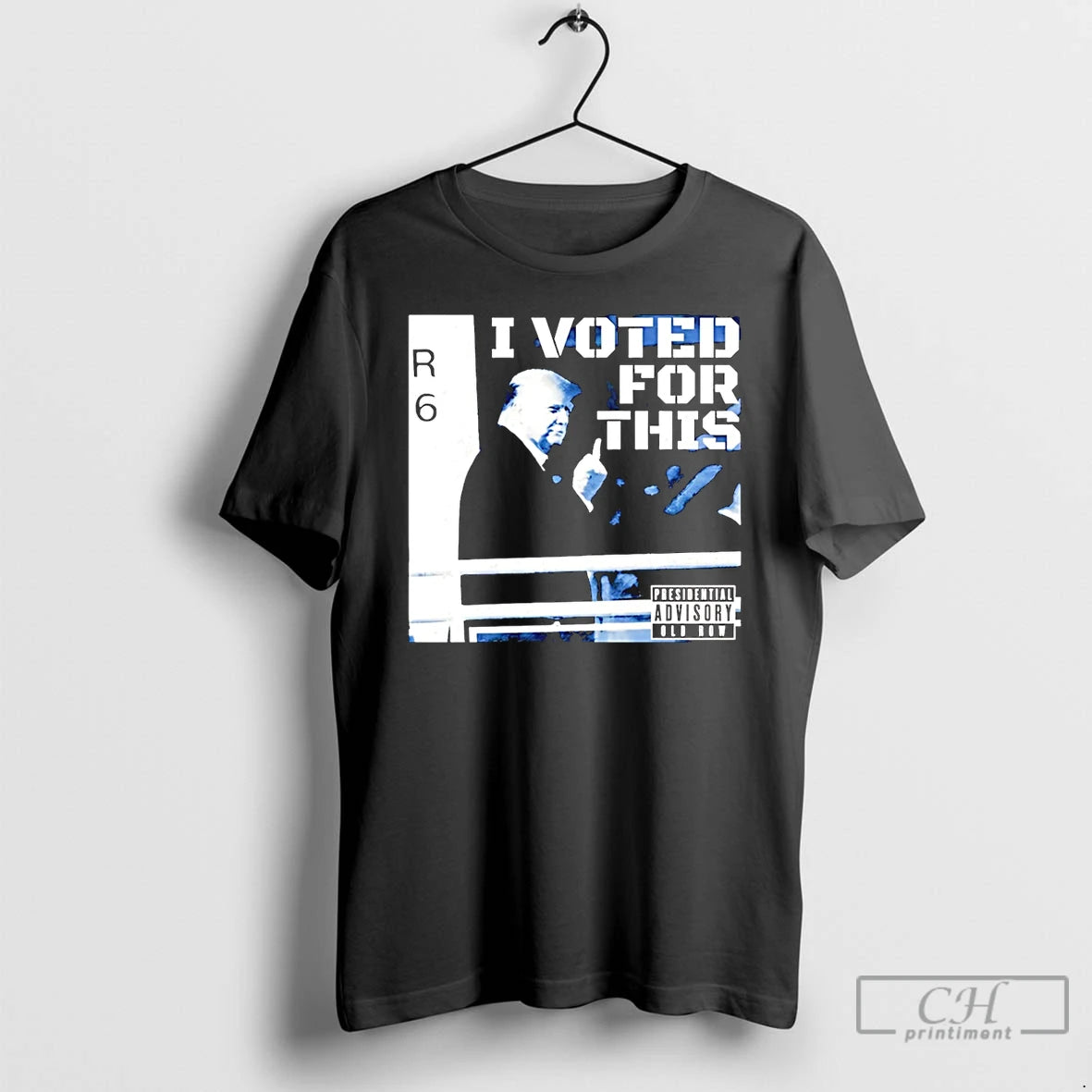 Premium I Voted For This Trump Middle Finger T-Shirts, Hoodie, Sweatshirt | AU01DripNestTees.com