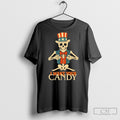 Premium I Want Your Candy Uncle Sam Skeleton Halloween 2025