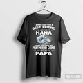 Premium I Asked God For A Best Partner In Crime He Sent Me My Papa T-Shirts, Hoodie, Sweatshirt | AU01DripNestTees.com