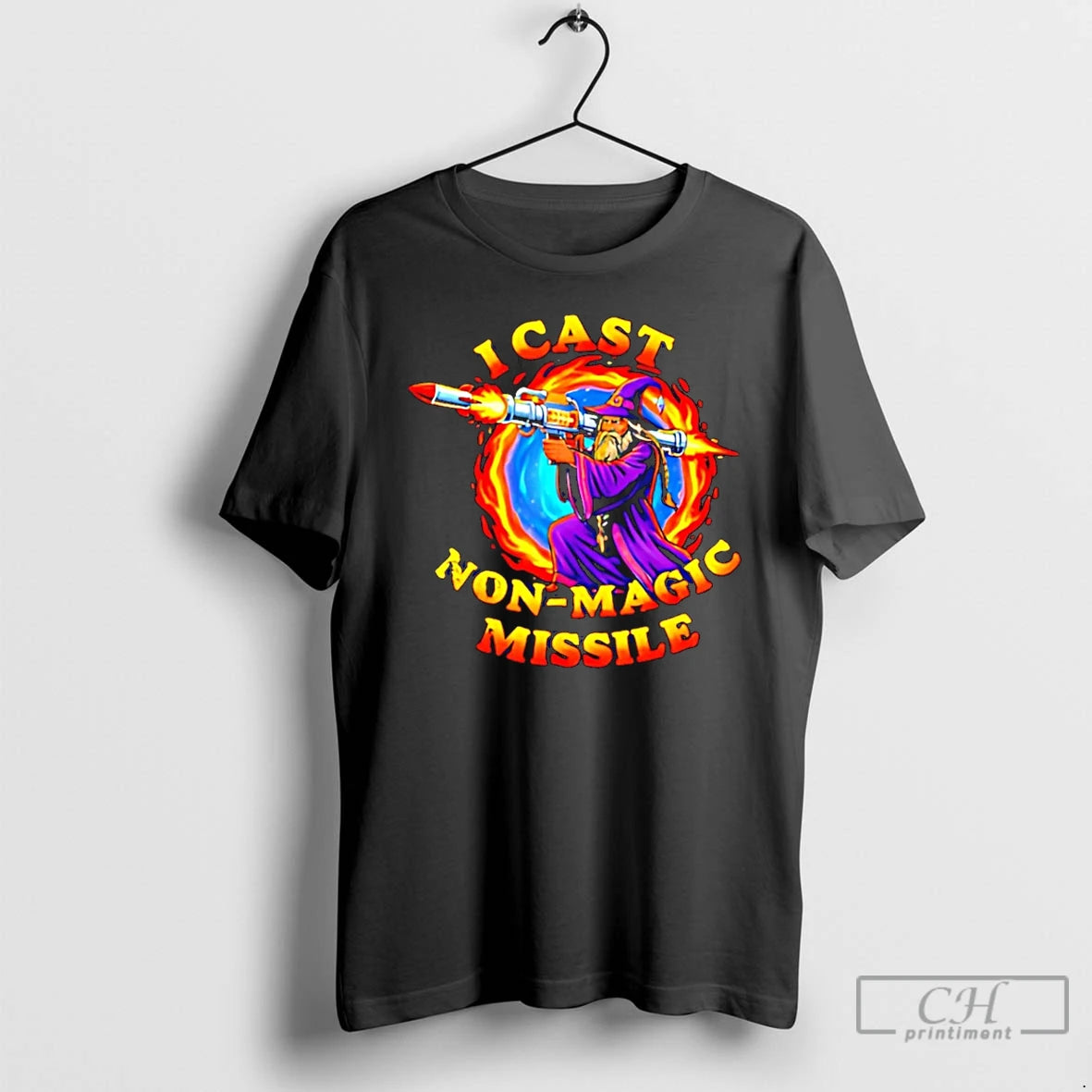 Premium I Cast Non Magic Missile Wizard T-Shirts, Hoodie, Sweatshirt | AU01DripNestTees.com