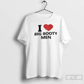 Premium I Heart Big Booty Men T-Shirts, Hoodie, Sweatshirt | AU01DripNestTees.com
