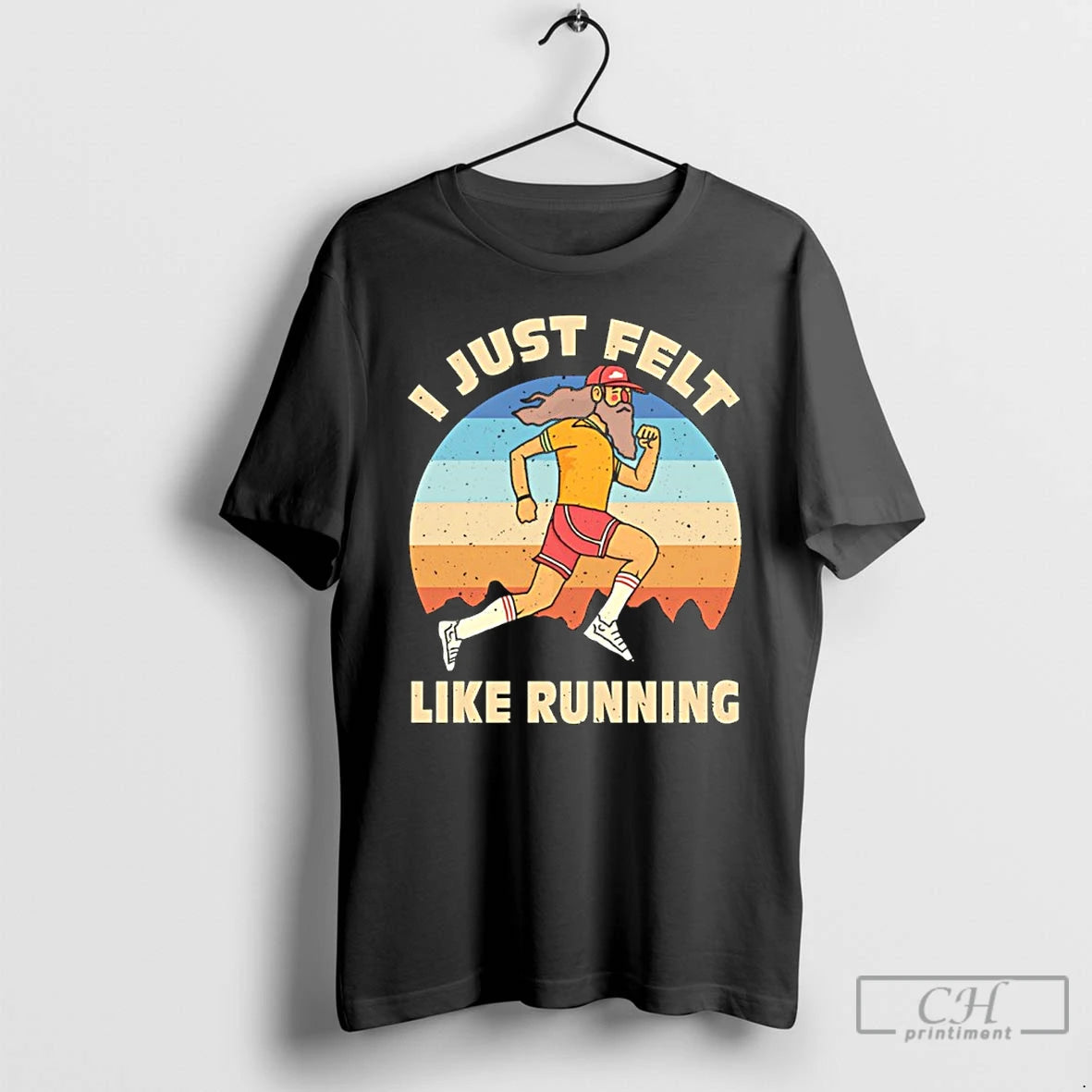 Premium I Just Felt Like Running Accidental Running Club Vintage T-Shirts, Hoodie, Sweatshirt | AU01DripNestTees.com