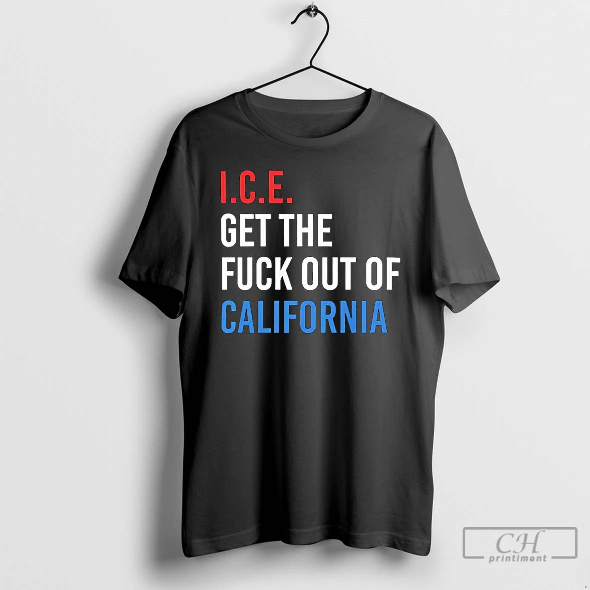 Premium Ice Get The Fuck Out California T-Shirts, Hoodie, Sweatshirt | AU01DripNestTees.com