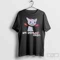 Premium Im Demure Demonic Cat Funny T-Shirts, Hoodie, Sweatshirt | AU01DripNestTees.com