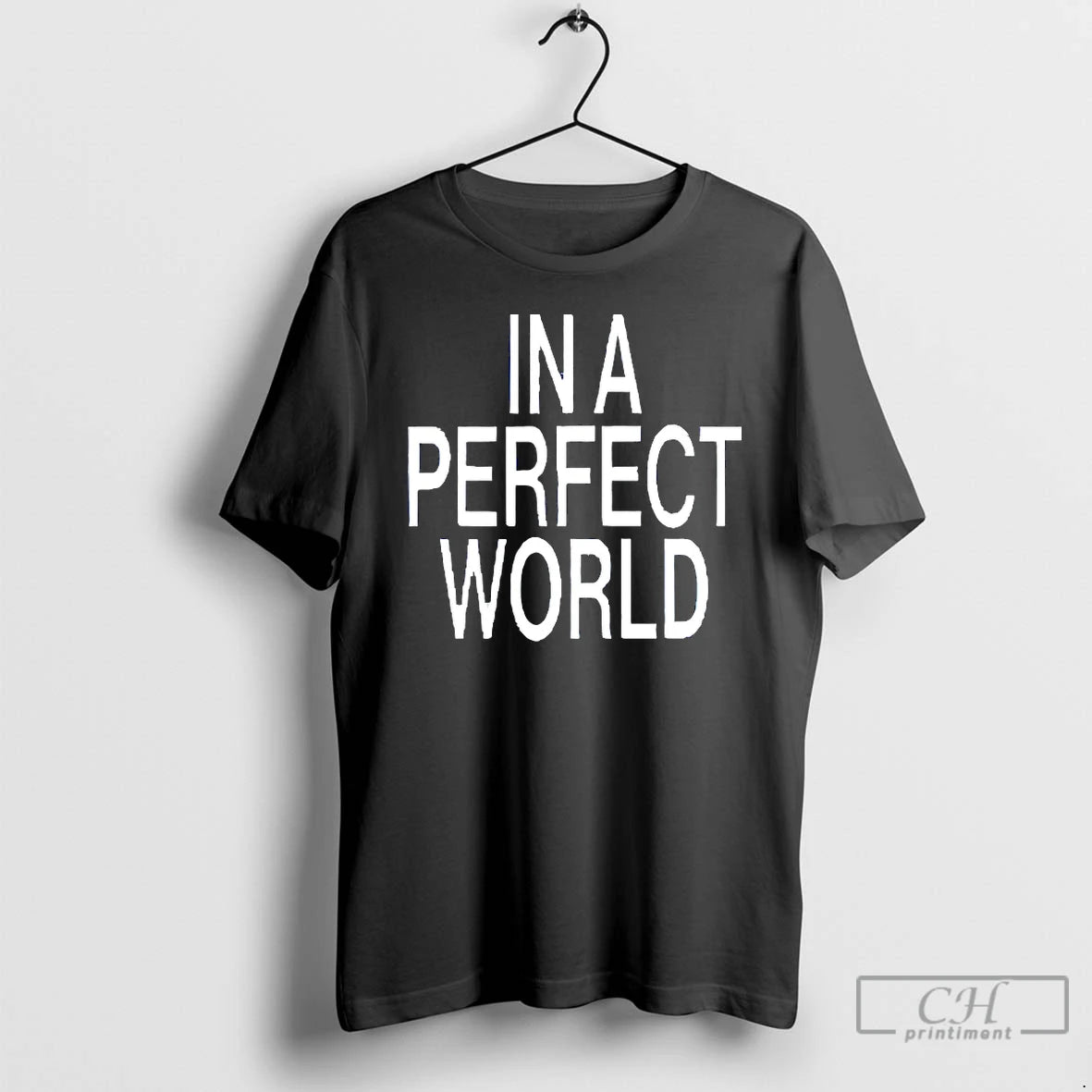 Premium In A Perfect World T-Shirts, Hoodie, Sweatshirt | AU01DripNestTees.com