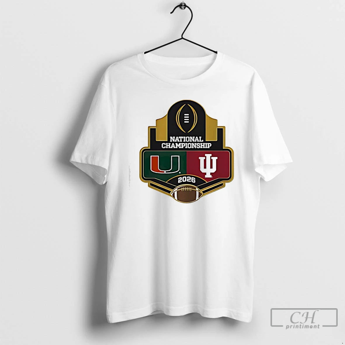Premium Indiana Vs Miami 2026 Cfp National Championship Bound T-Shirts, Hoodie, Sweatshirt | AU01DripNestTees.com