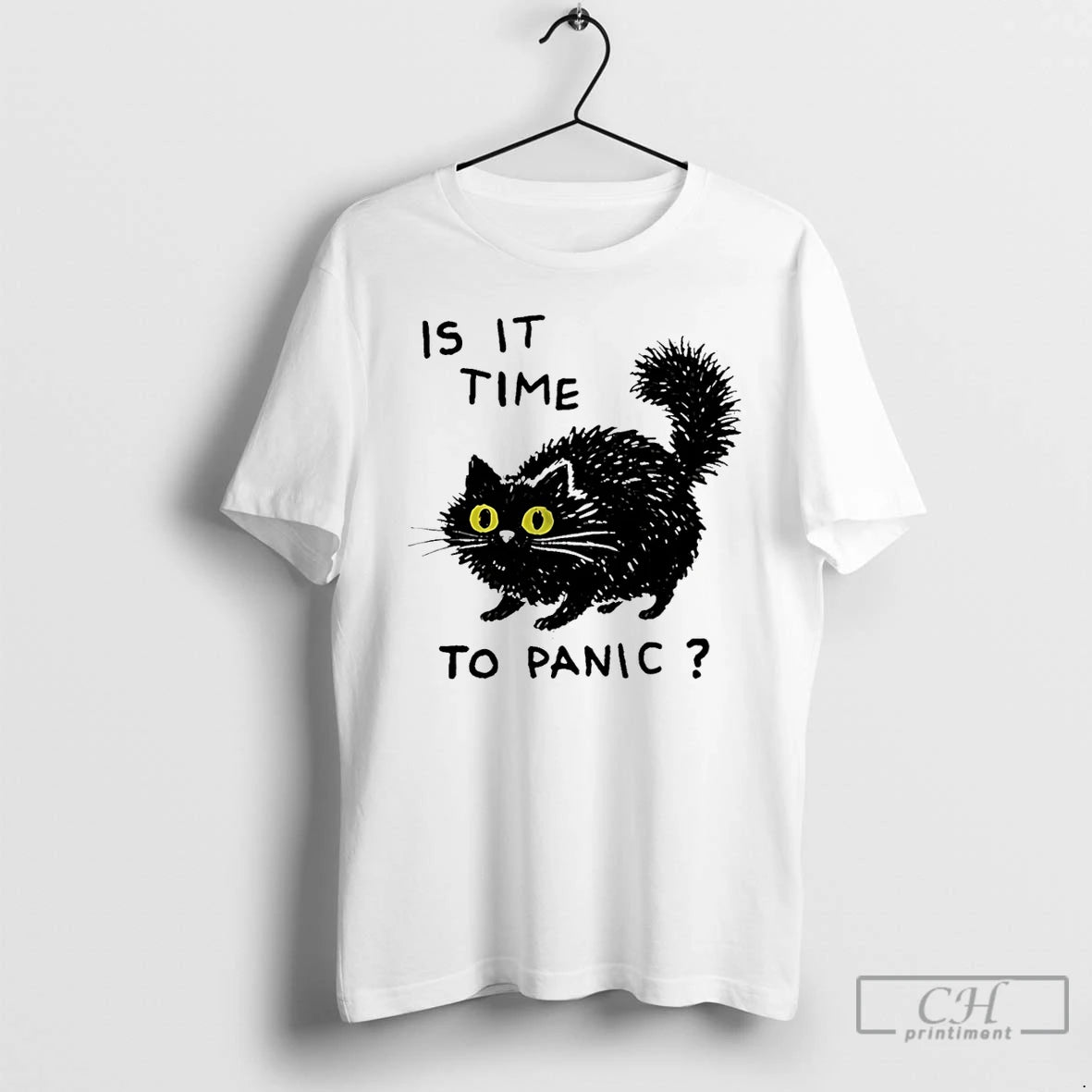 Premium Is It Time To Panic Cat T-Shirts, Hoodie, Sweatshirt | AU01DripNestTees.com