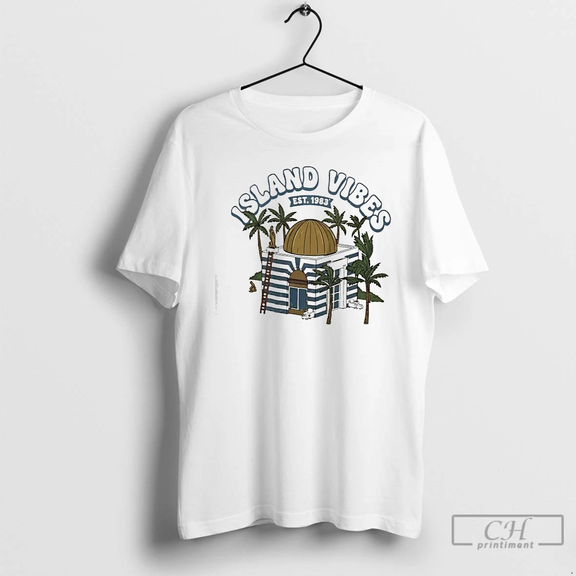 Premium Island Vibes Est 1983 Vintage T-Shirts, Hoodie, Sweatshirt | AU01DripNestTees.com