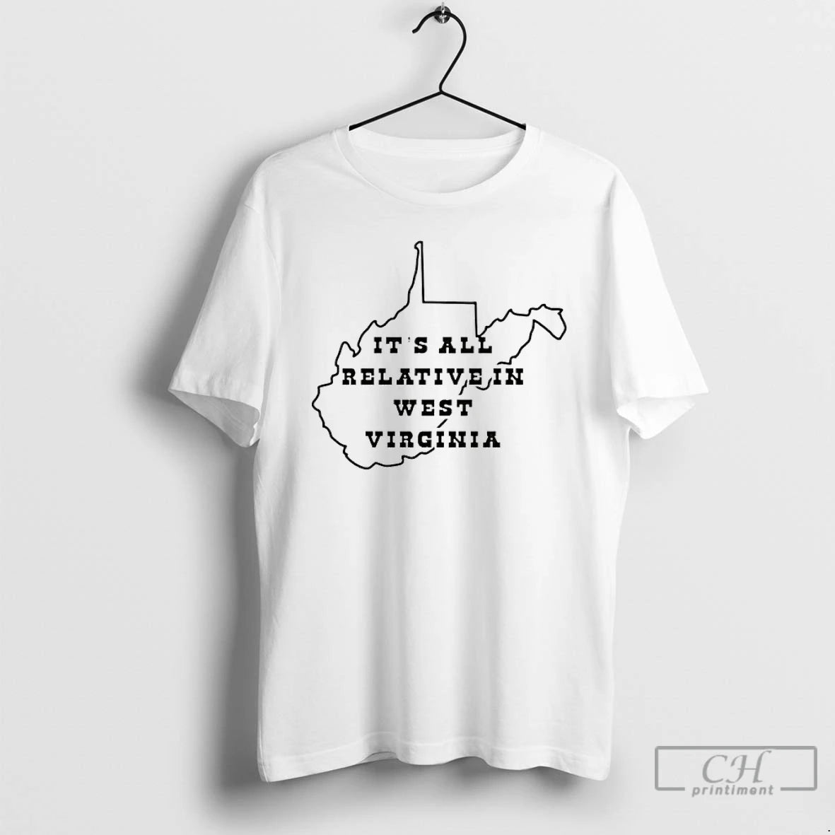 Premium Its All Relative In West Virginia Map T-Shirts, Hoodie, Sweatshirt | AU01DripNestTees.com