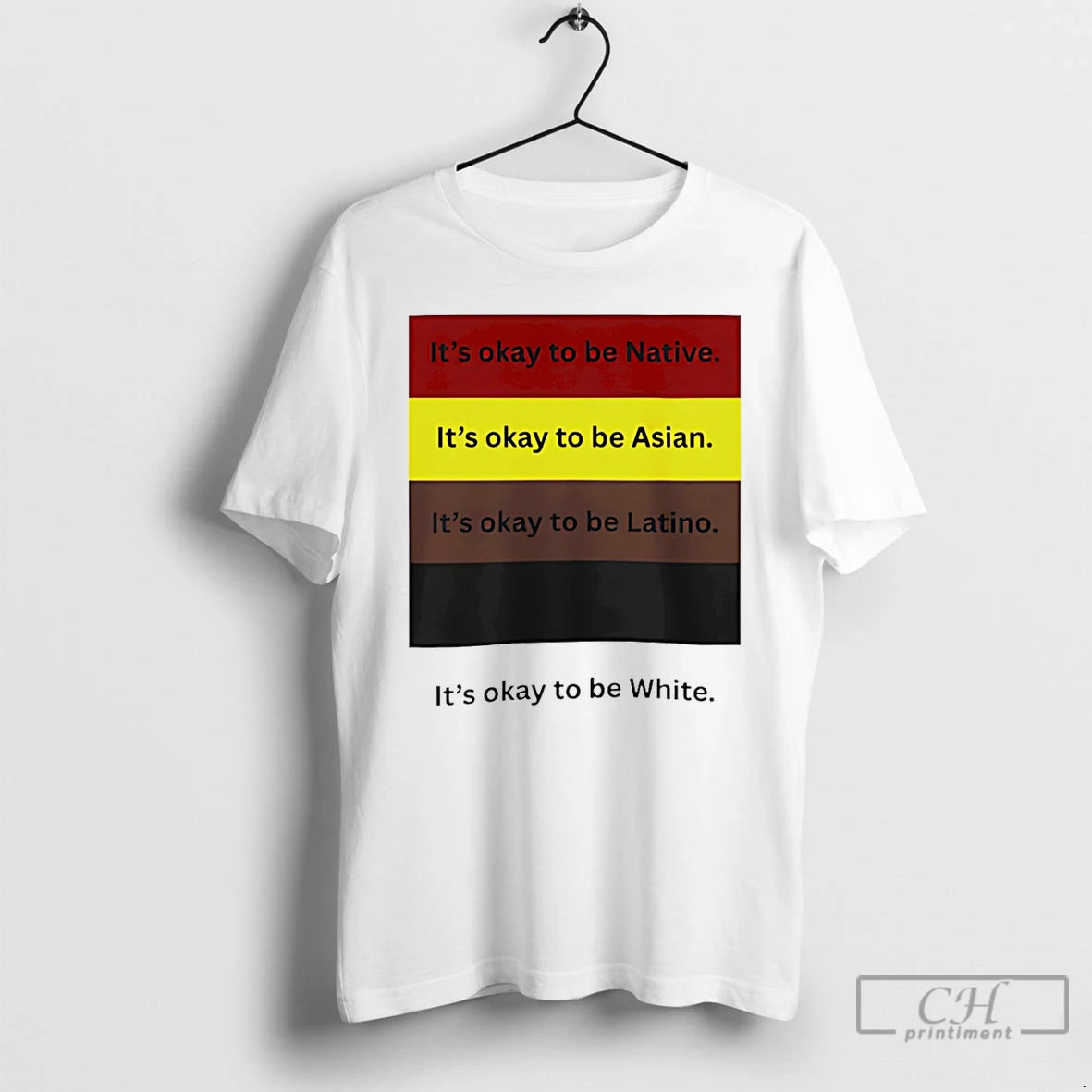 Premium Its Okay To Be Native Asian Latino White T-Shirts, Hoodie, Sweatshirt | AU01DripNestTees.com