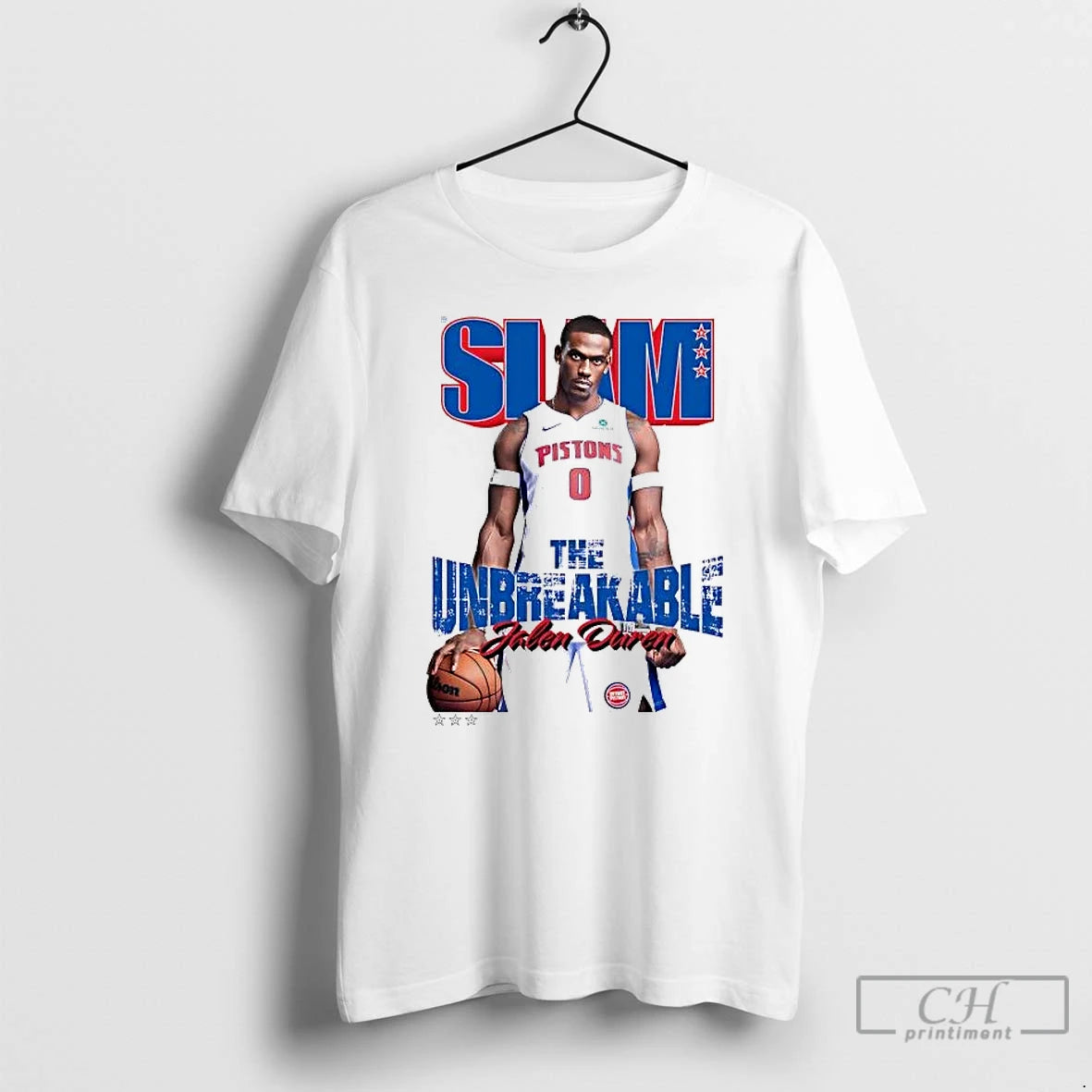 Premium Jalen Duren Slam The Unbreakable Detroit Pistons T-Shirts, Hoodie, Sweatshirt | AU01DripNestTees.com