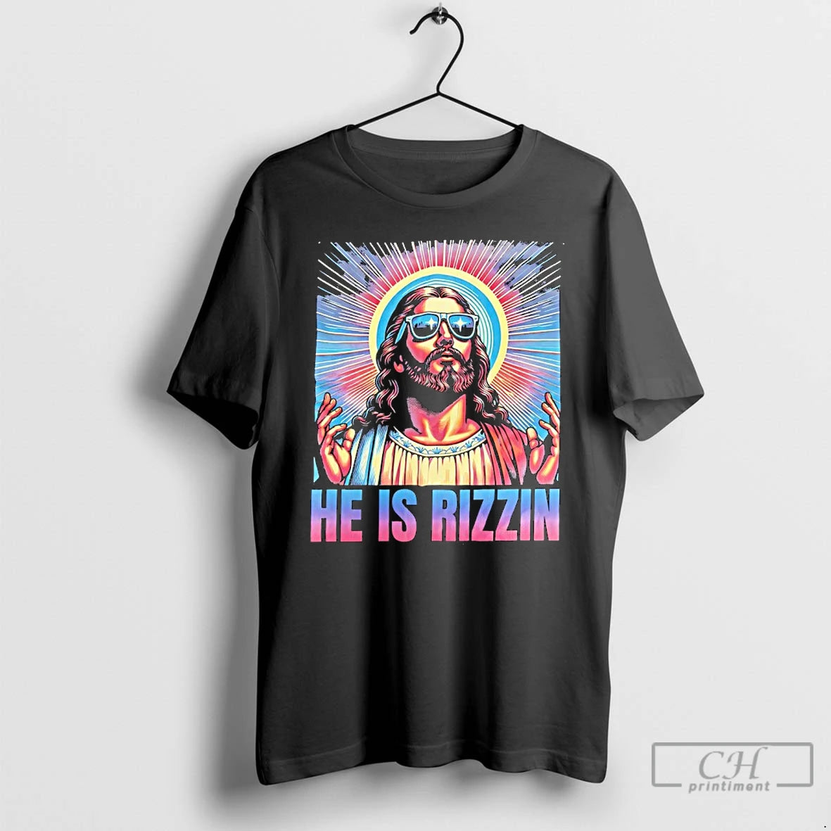 Premium Jesus He Is Rizzin T-Shirts, Hoodie, Sweatshirt | AU01DripNestTees.com